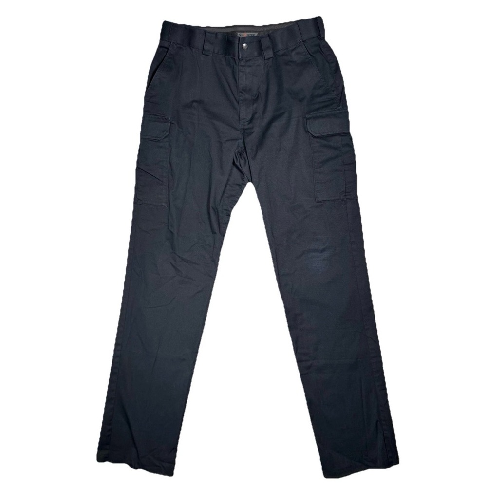 5.11 Tactical Series‎ Twill PDU Cargo Class-B Pants Men's Size 38 Black Unhemmed